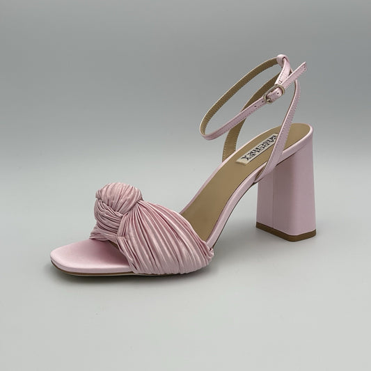 Badgley Mischka Dafne Blossm Sandals Women’s Size 8.5 Pink  Ankle Strap NWT